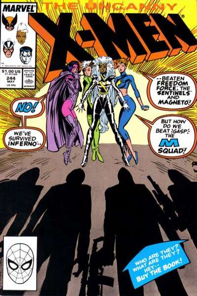 Uncanny X-Men 1981 Series #244