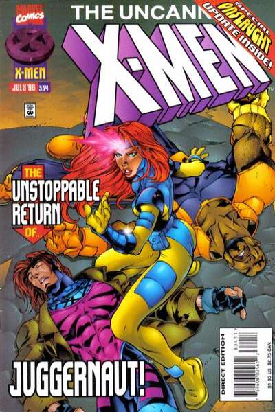 Uncanny X-Men 1981 Series #334