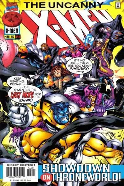 Uncanny X-Men 1981 Series #344