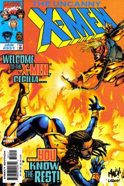 Uncanny X-Men 1981 Series #351
