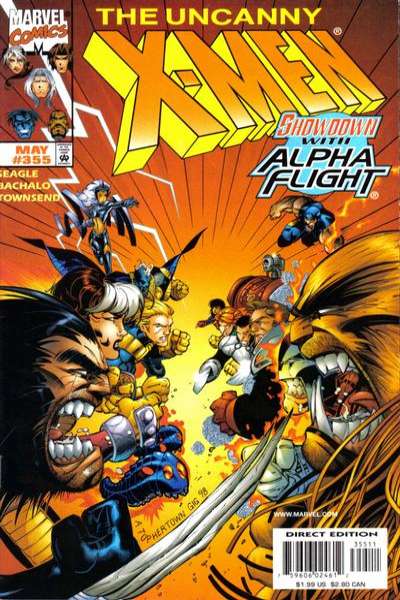 Uncanny X-Men 1981 Series #355