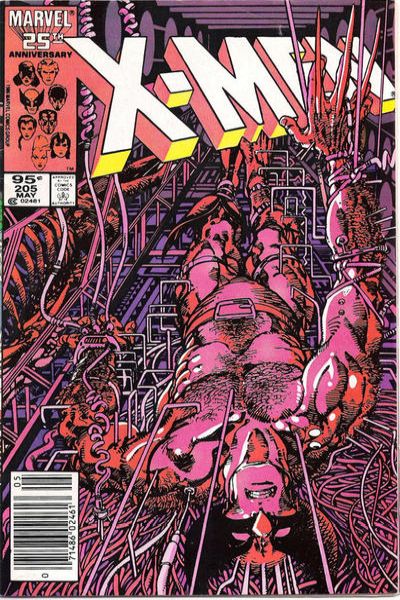 Uncanny X-Men 1981 Series #205