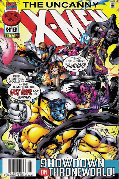 Uncanny X-Men 1981 Series #344