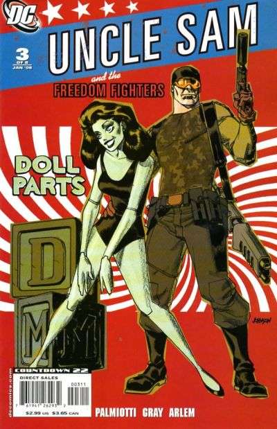 Uncle Sam and the Freedom Fighters 2007 Series #3