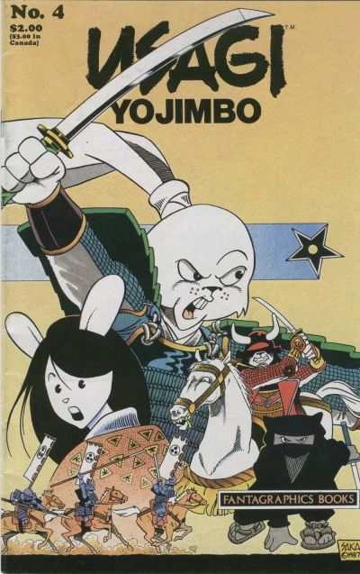 Usagi Yojimbo 1987 Series #4