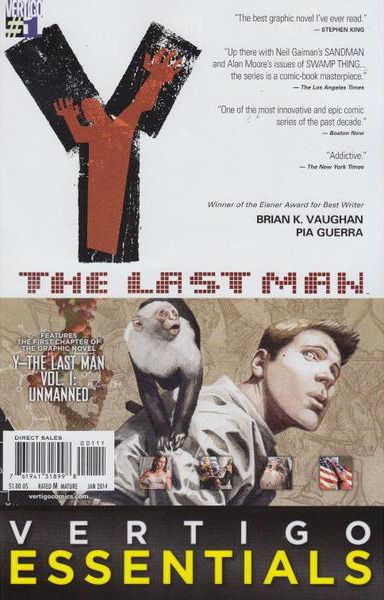 Vertigo Essentials: Y The Last Man #1