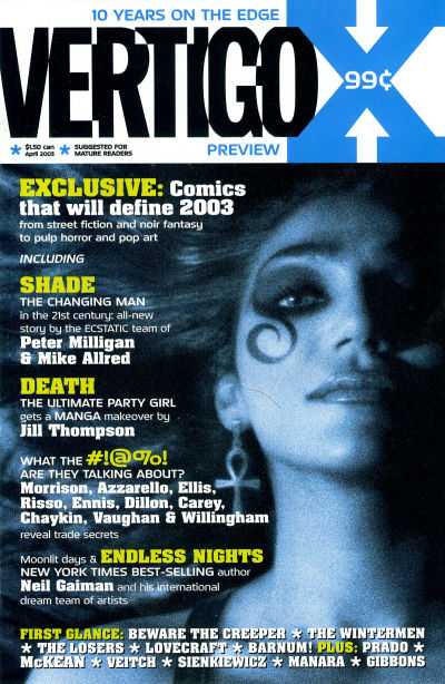 Vertigo X Anniversary Preview #1