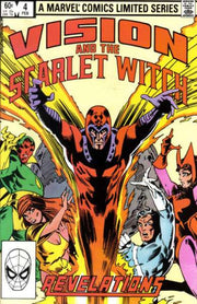 Vision and the Scarlet Witch 1982 Series #4