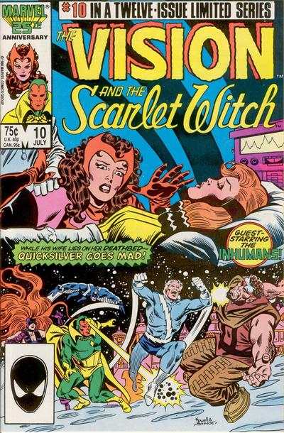 Vision and the Scarlet Witch 1985 Series #10
