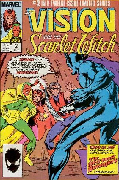 Vision and the Scarlet Witch 1985 Series #2