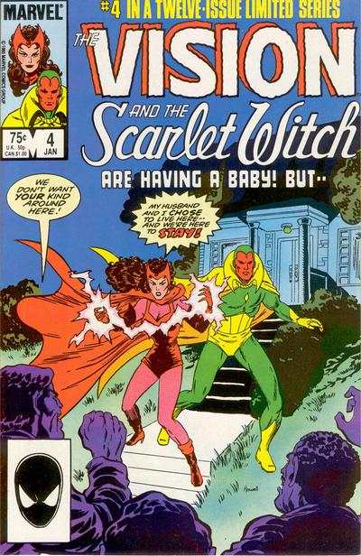 Vision and the Scarlet Witch 1985 Series #4