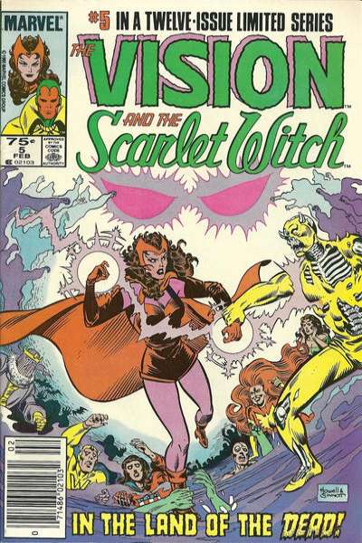 Vision and the Scarlet Witch 1985 Series #5