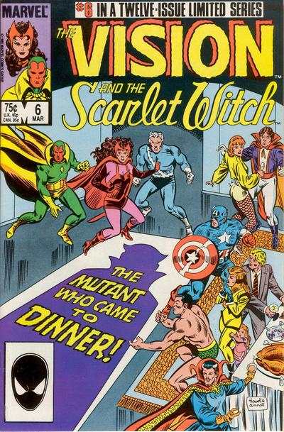 Vision and the Scarlet Witch 1985 Series #6