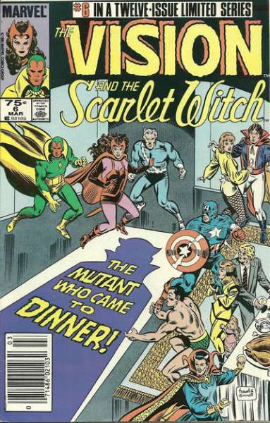 Vision and the Scarlet Witch 1985 Series #6