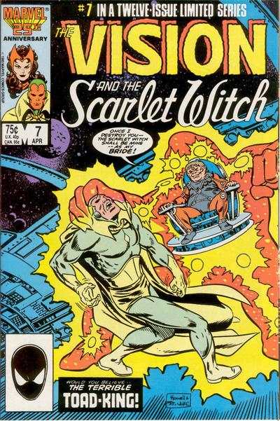 Vision and the Scarlet Witch 1985 Series #7
