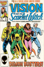 Vision and the Scarlet Witch 1985 Series #8