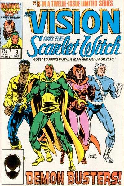 Vision and the Scarlet Witch 1985 Series #8