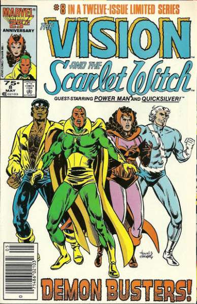 Vision and the Scarlet Witch 1985 Series #8