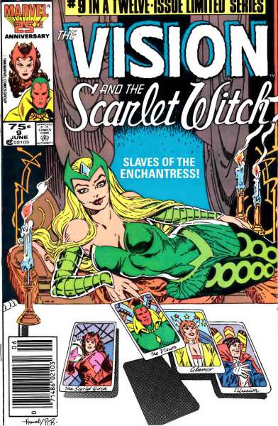 Vision and the Scarlet Witch 1985 Series #9