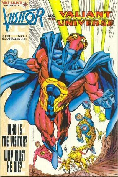 Visitor vs. the Valiant Universe #1