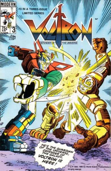 Voltron 1985 Series #3