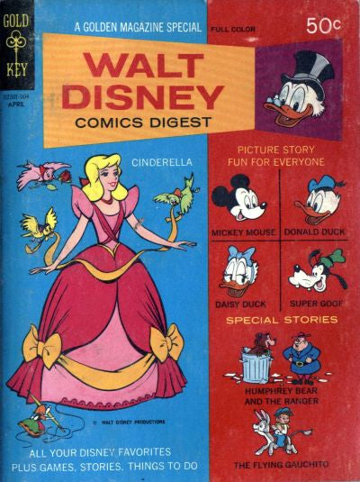Walt Disney Comics Digest 1968 Series #10