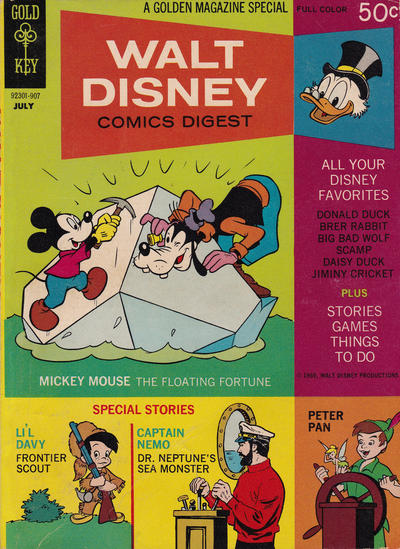 Walt Disney Comics Digest 1968 Series #13