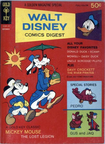 Walt Disney Comics Digest 1968 Series #17