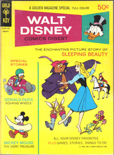 Walt Disney Comics Digest 1968 Series #19