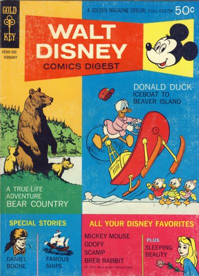 Walt Disney Comics Digest 1968 Series #20