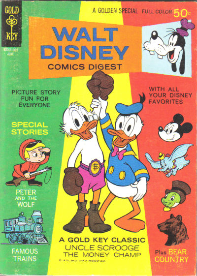 Walt Disney Comics Digest 1968 Series #22