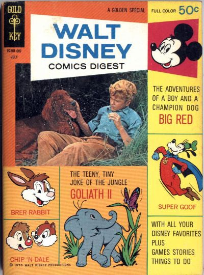 Walt Disney Comics Digest 1968 Series #23