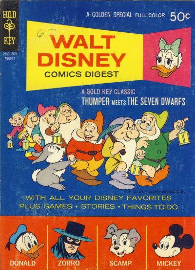 Walt Disney Comics Digest 1968 Series #24