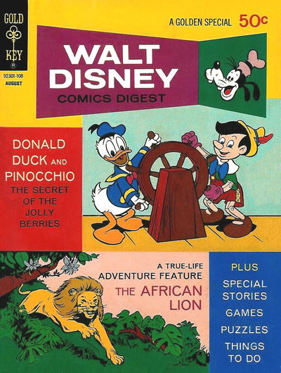 Walt Disney Comics Digest 1968 Series #30