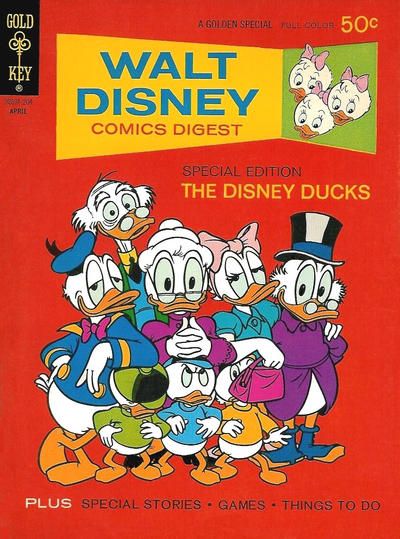 Walt Disney Comics Digest 1968 Series #34