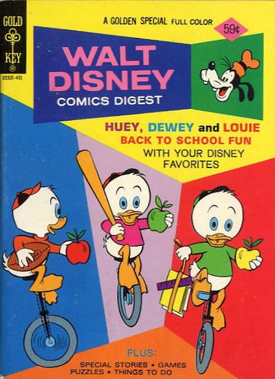 Walt Disney Comics Digest 1968 Series #49