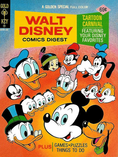 Walt Disney Comics Digest 1968 Series #56