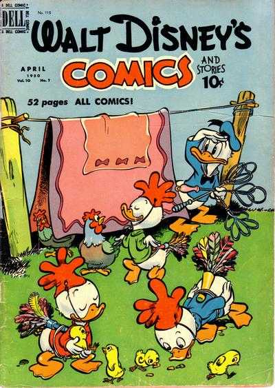 Walt Disney's Comics and Stories #115
