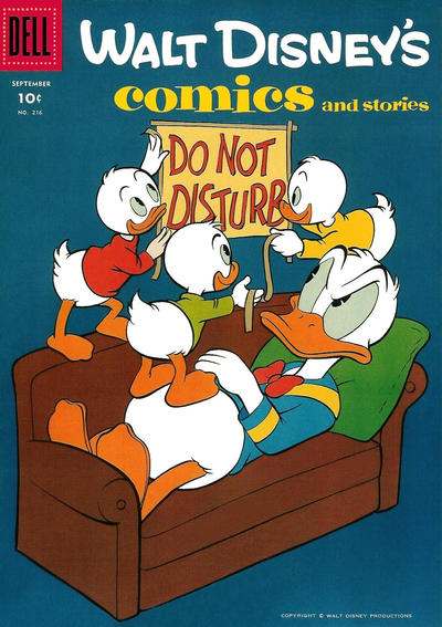 Walt Disney's Comics and Stories #216