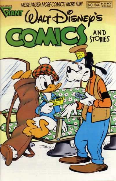 Walt Disney's Comics and Stories #544