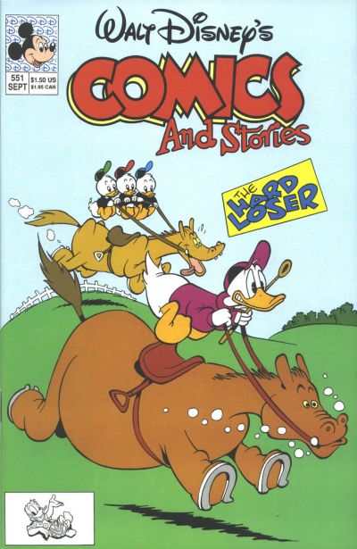 Walt Disney's Comics and Stories #551
