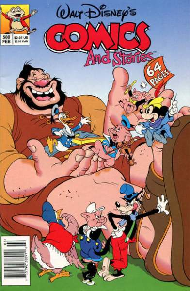 Walt Disney's Comics and Stories #580