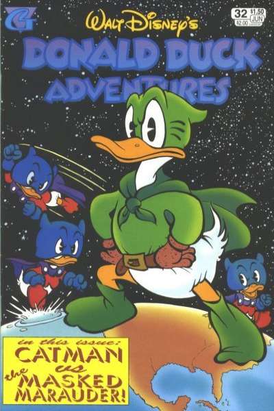 Walt Disney's Donald Duck Adventures 1987 Series #32