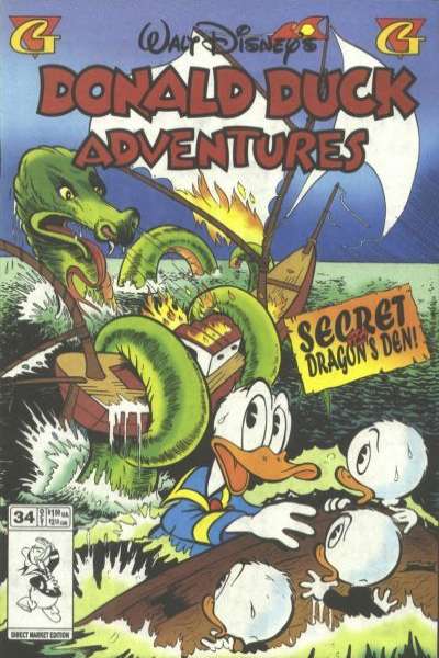 Walt Disney's Donald Duck Adventures 1987 Series #34