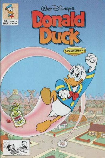 Walt Disney's Donald Duck Adventures 1990 Series #34