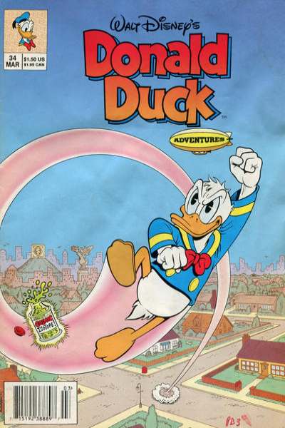Walt Disney's Donald Duck Adventures 1990 Series #34