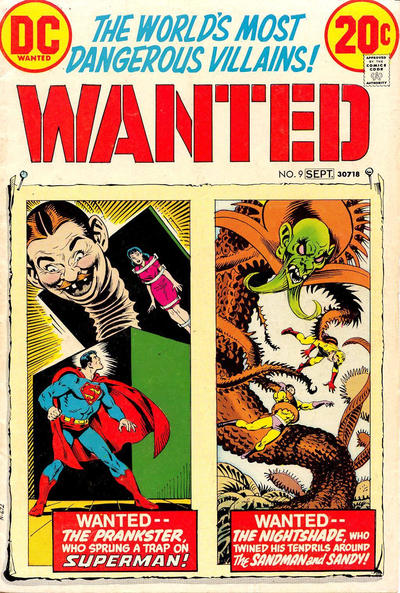Wanted: The World's Most Dangerous Villains #9