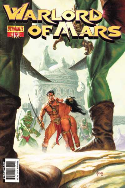 Warlord of Mars Jusko cover #14