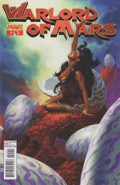 Warlord of Mars Jusko cover #24