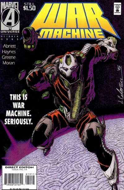 War Machine 1994 Series #19